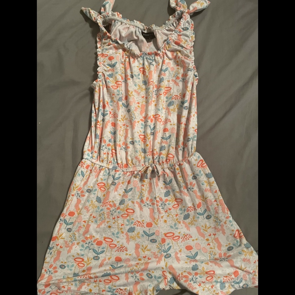 5 girls rompers size 8